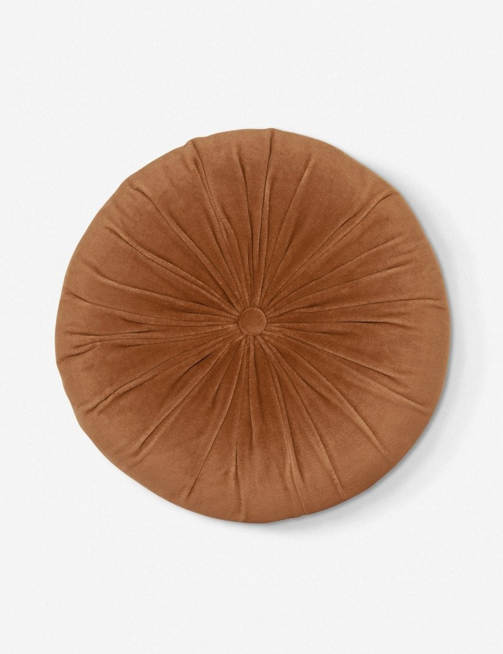 Bed Pillow, Monroe Velvet Round for Sleeping, Reading and Bedroom Comfort, 6 Color Options image 5