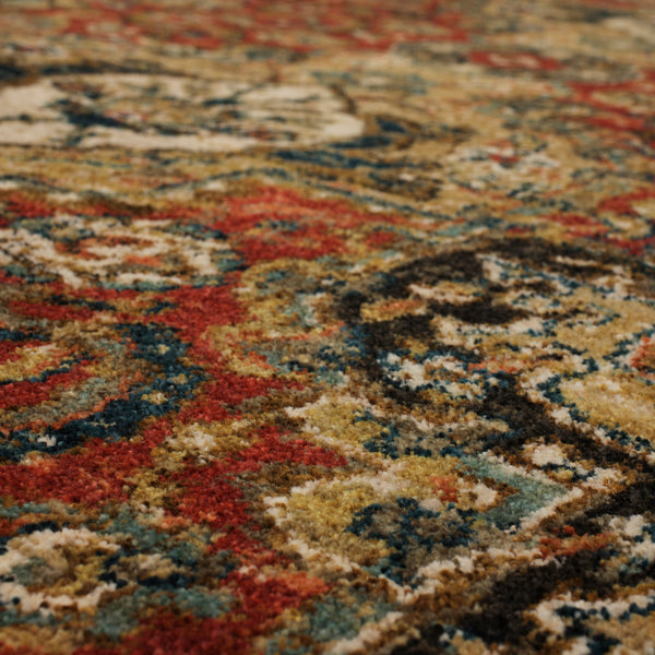 Area Rug, Spice Market Dhahar Garnet for Hallways, Dining Spaces and Home Decor, 5 Size Options image 5