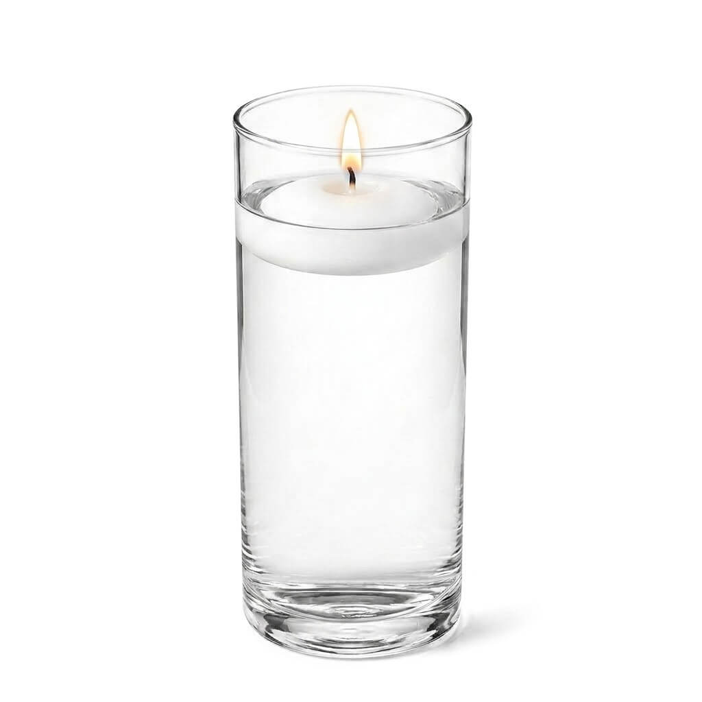 Glass Cylinder Vase Set, 3.25"x9" 12 Pack, Hand-Blown Glass for Home Flower Arrangements and Table Centerpieces image 5