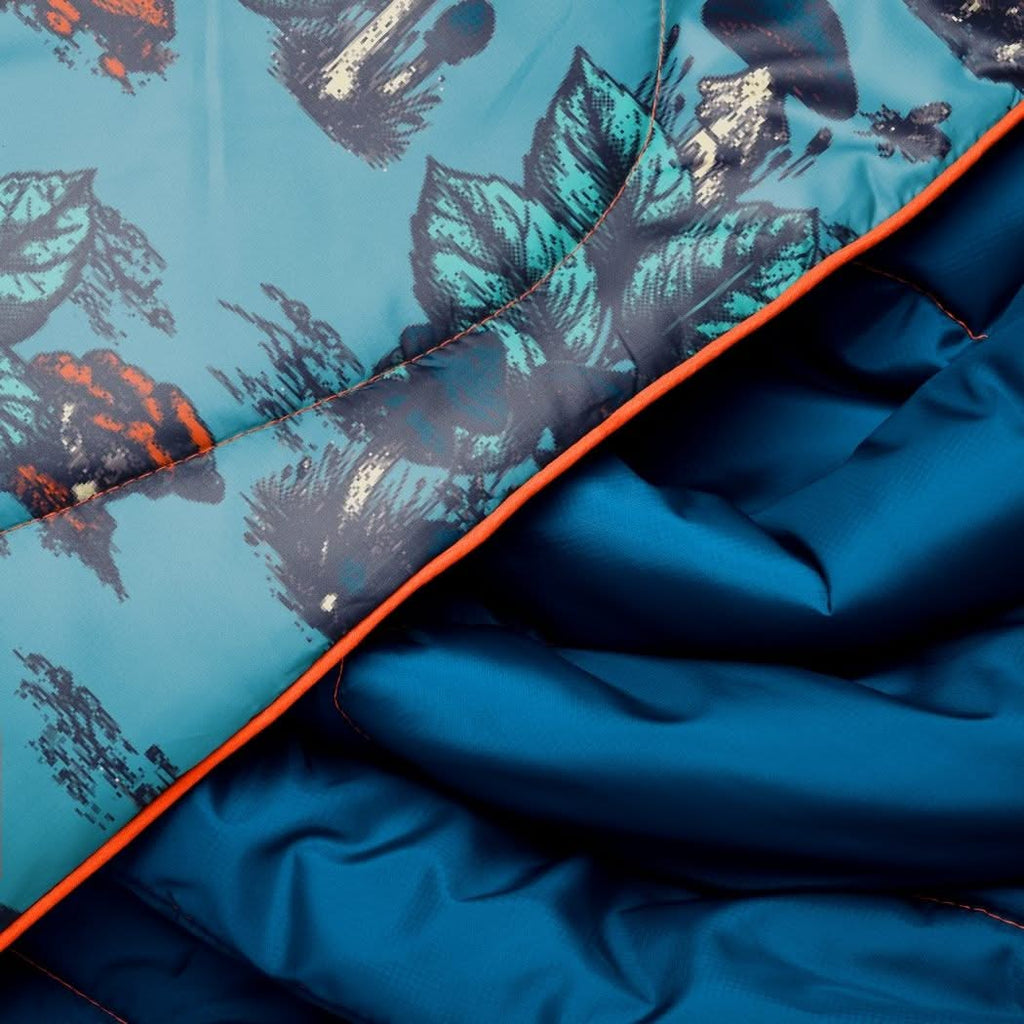 Puffy Blanket, Original Magic Mushrooms, Weather-Resistant Shell for Camping, Cabins and Outdoor Relaxation image 5