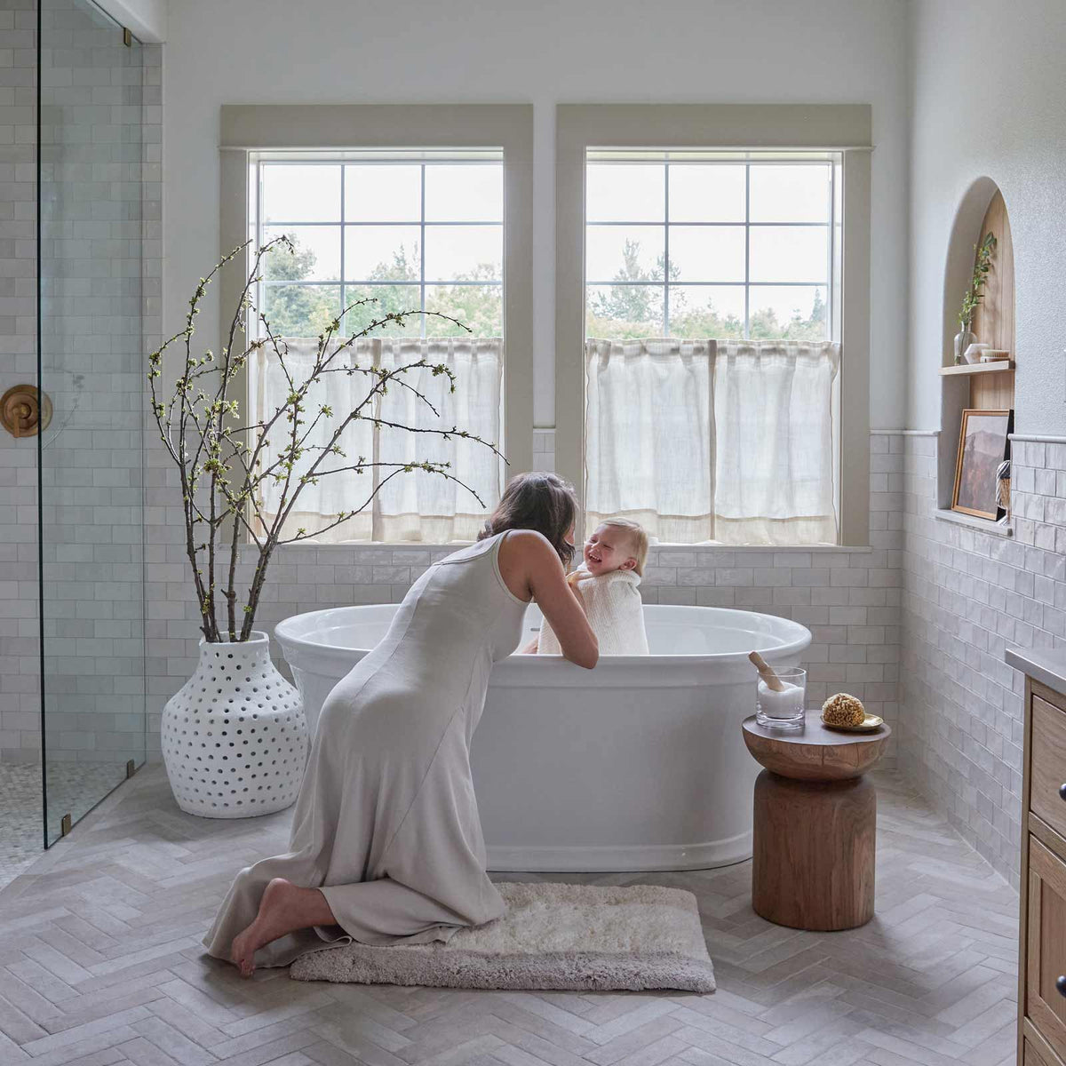Bath Mat, Comfy Riley for Bathroom Floor Comfort, Shower Areas and Guest Baths, 6 Size Options image 5