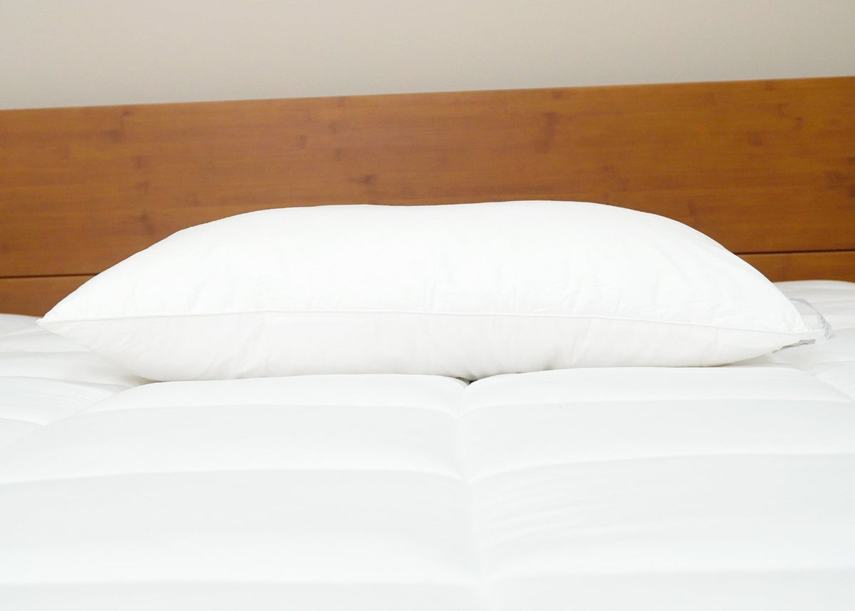 Bed Pillow, Fossfill Antibacterial, Machine-Washable Care, Hypoallergenic Comfort for Everyday Sleep and Guest Room Bedding, 3 Size Options image 5