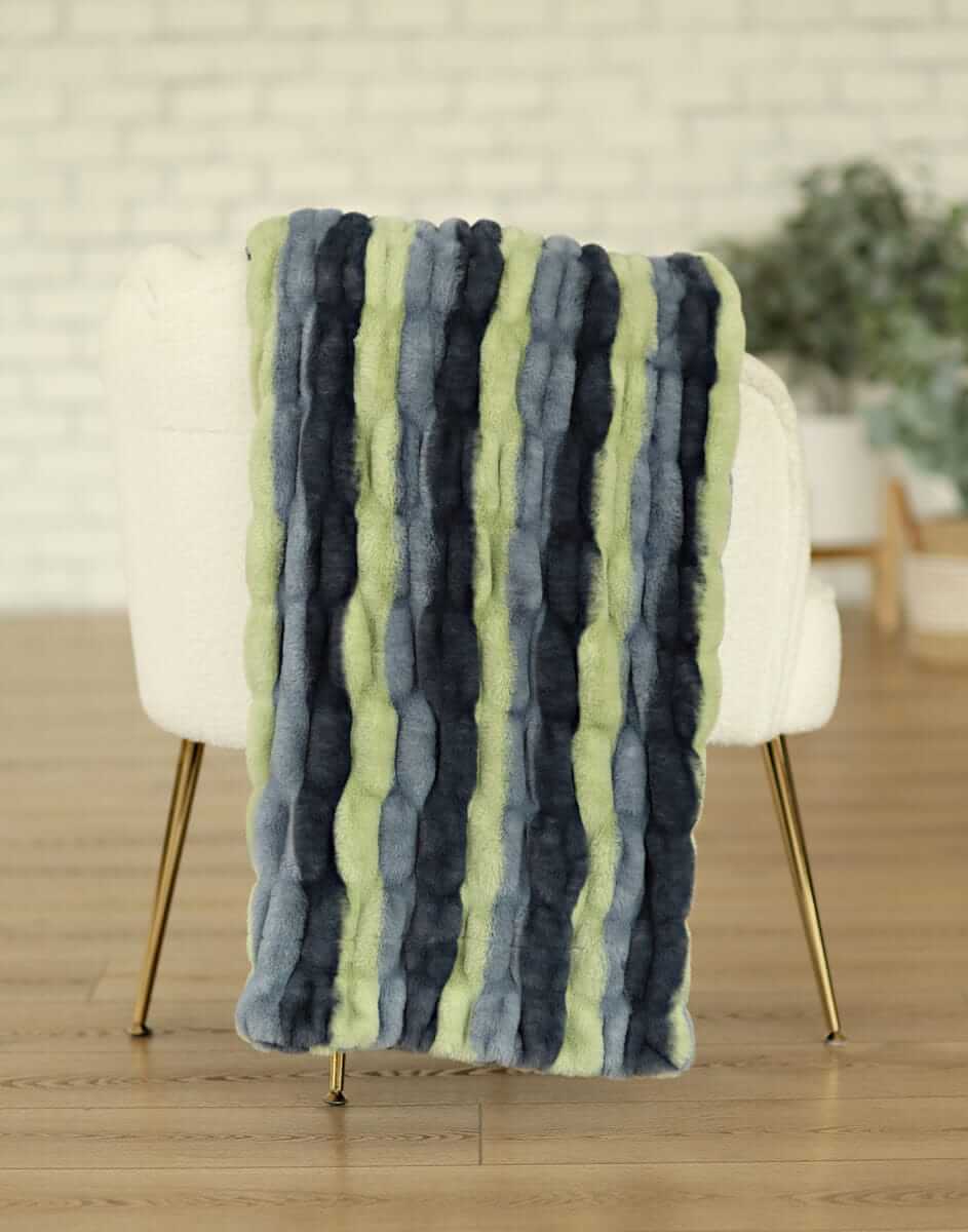 Cozy Throw Blanket, Hugs Bold Stripe for Living Rooms, Bedrooms and Everyday Lounging, 5 Size Options image 5