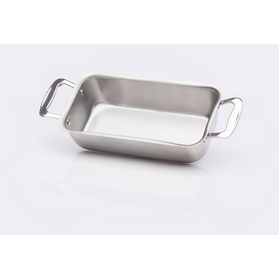 Stainless Steel Loaf Pan, with Handles, Stainless Steel Construction for Sandwich Loaves, Quick Breads and Home Baking image 5