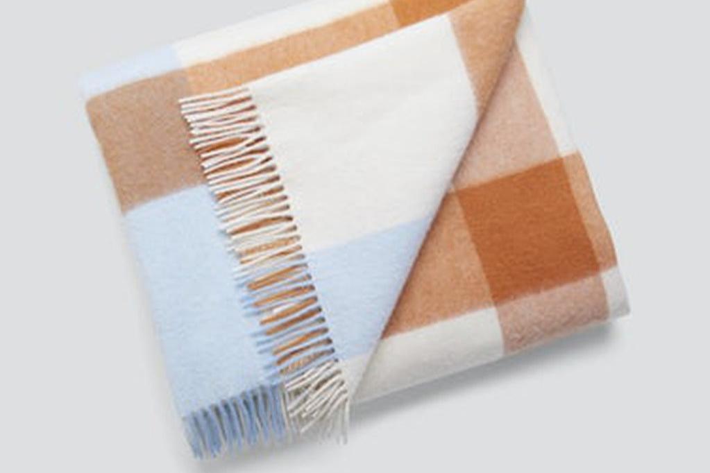 Cozy Throw Blanket, Bold Plaid for Sofas, Beds and Relaxing at Home, 3 Color Options, Designed for Everyday Home Use image 5