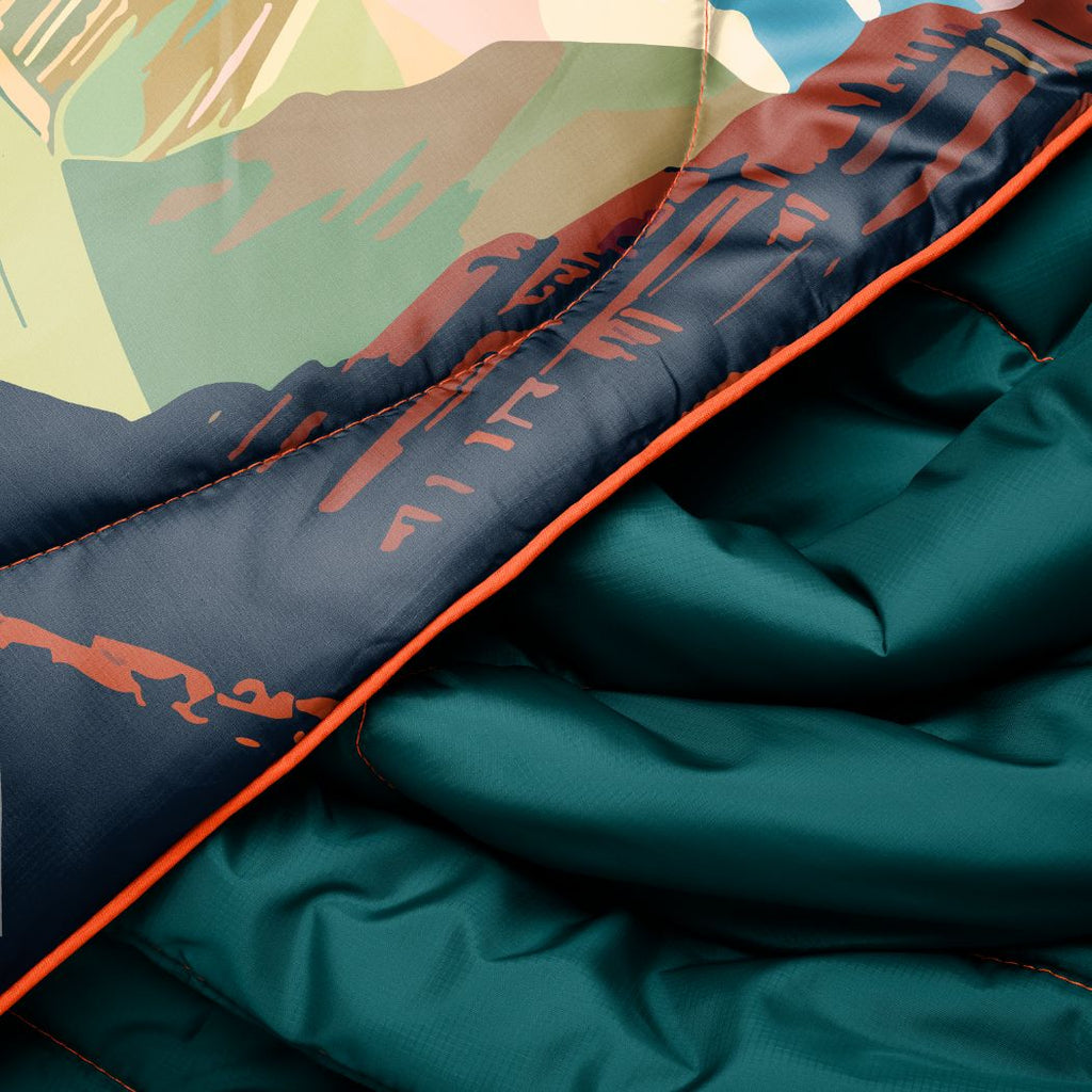 Cozy Throw Blanket, Original Puffy Zion, Waterproof Protection for Sofas, Beds and Relaxing at Home image 5
