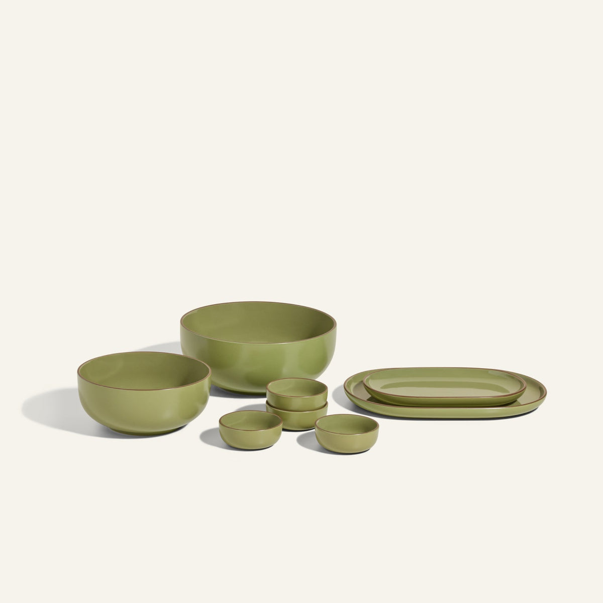Dinnerware, Serving Set for Everyday Meals and Table Settings, 5 Color Options, Designed for Family Dining, Serving and Entertaining image 5