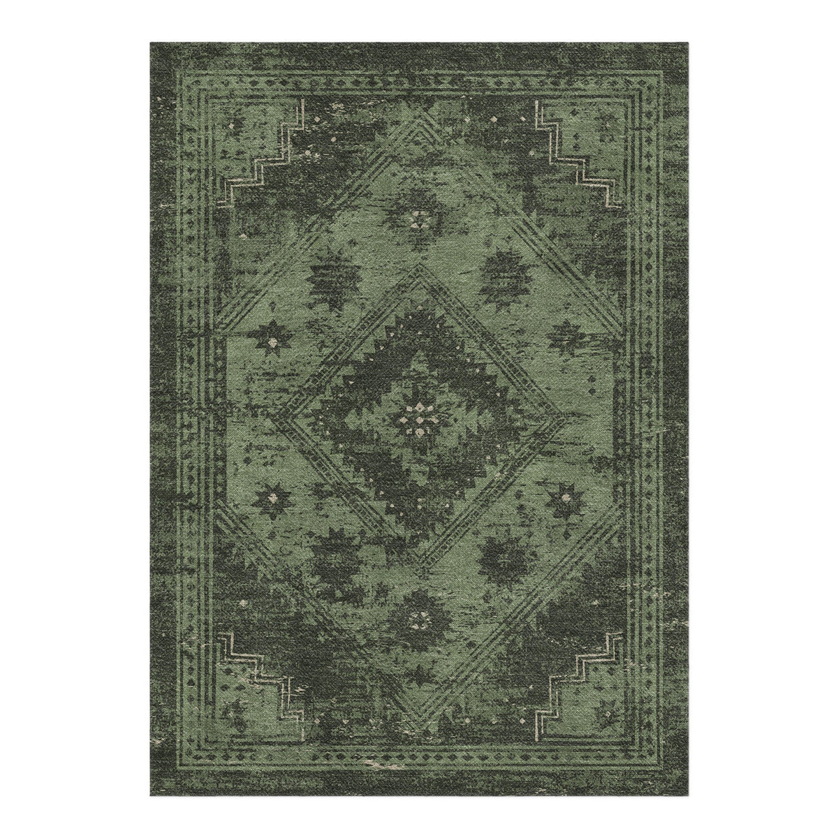 Area Rug, Montezuma Green for Living Rooms, Bedrooms and Entryways, 10 Size Options, Designed for Hallways, Dining Spaces and Home Decor image 5