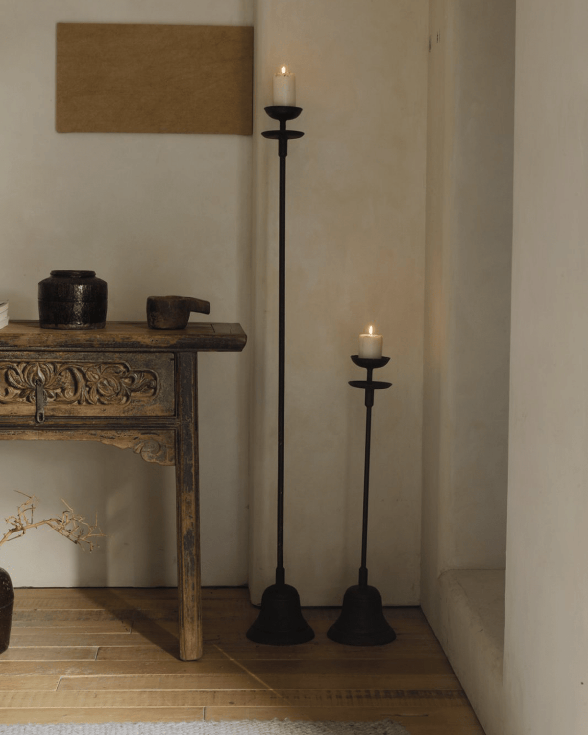 Candle Holder, Floor Candlestick for Dining Tables, Candle Arrangements and Home Decor, 3 Size Options image 5