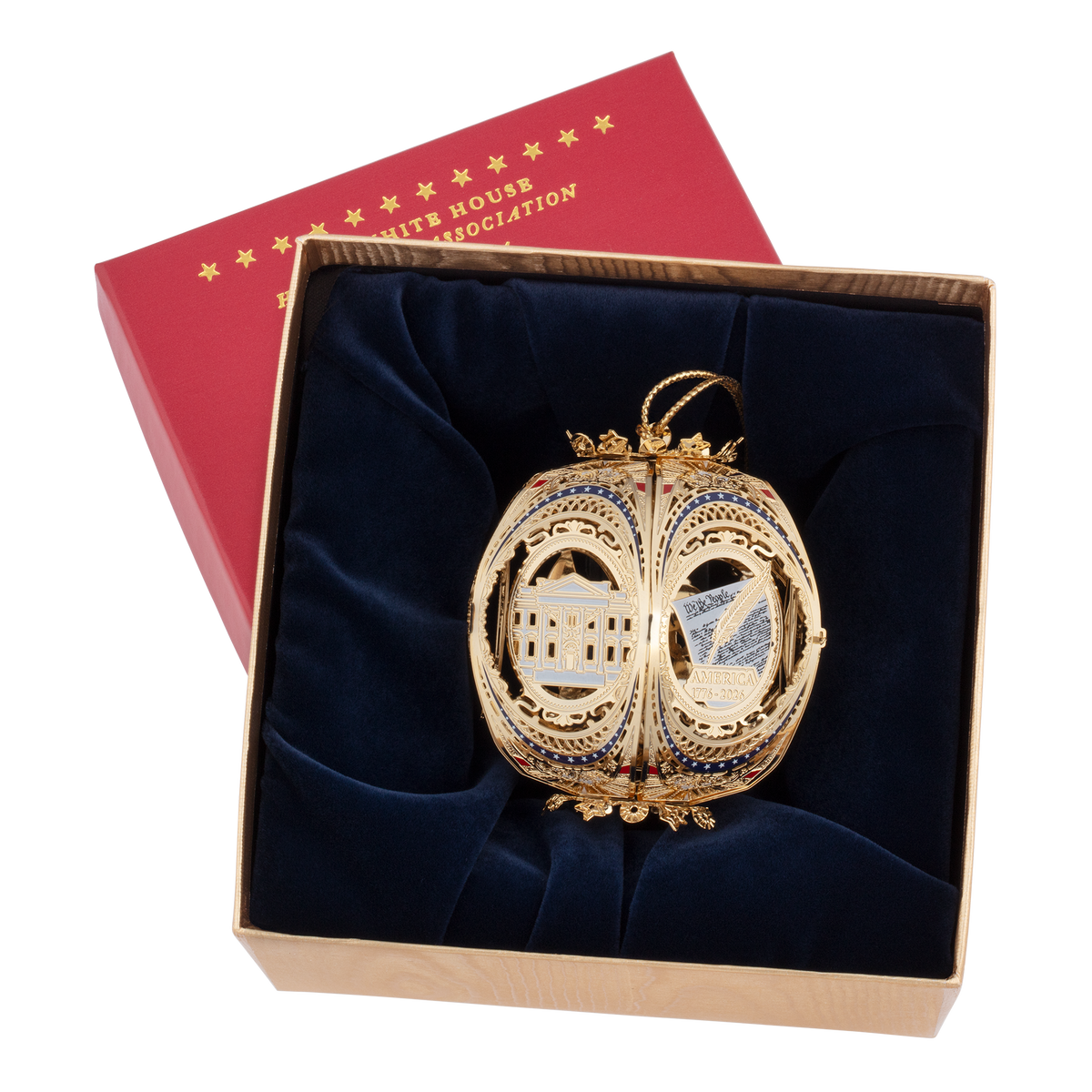 Decorative Ornament, America's 250th Anniversary Story Ball for Seasonal Home Decorating, Holiday Displays and Decorative Accents image 5