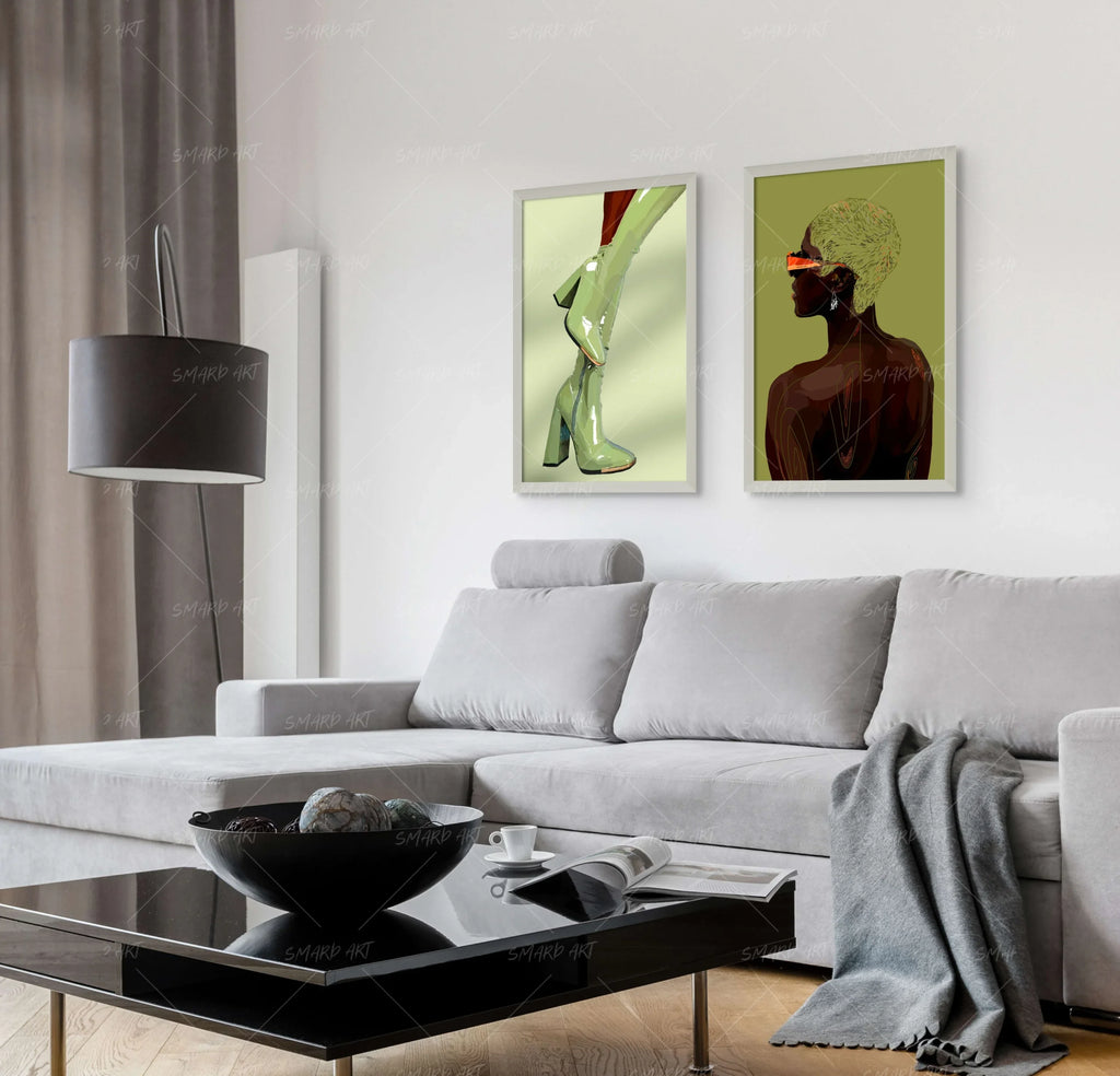 Wall Art Print, Grace 4 for Gallery Walls and Modern Room Decor, 4 Size Options, Designed for Living Rooms, Bedrooms and Home Offices image 5
