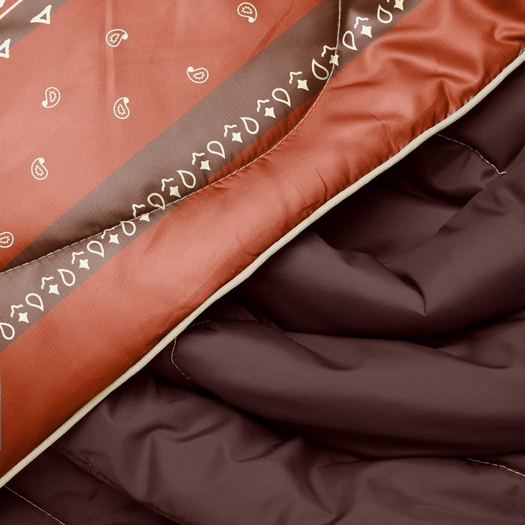 Puffy Blanket, Original Sedona Saguaro Bandana, Weather-Resistant Shell for Camping, Cabins and Outdoor Relaxation image 5