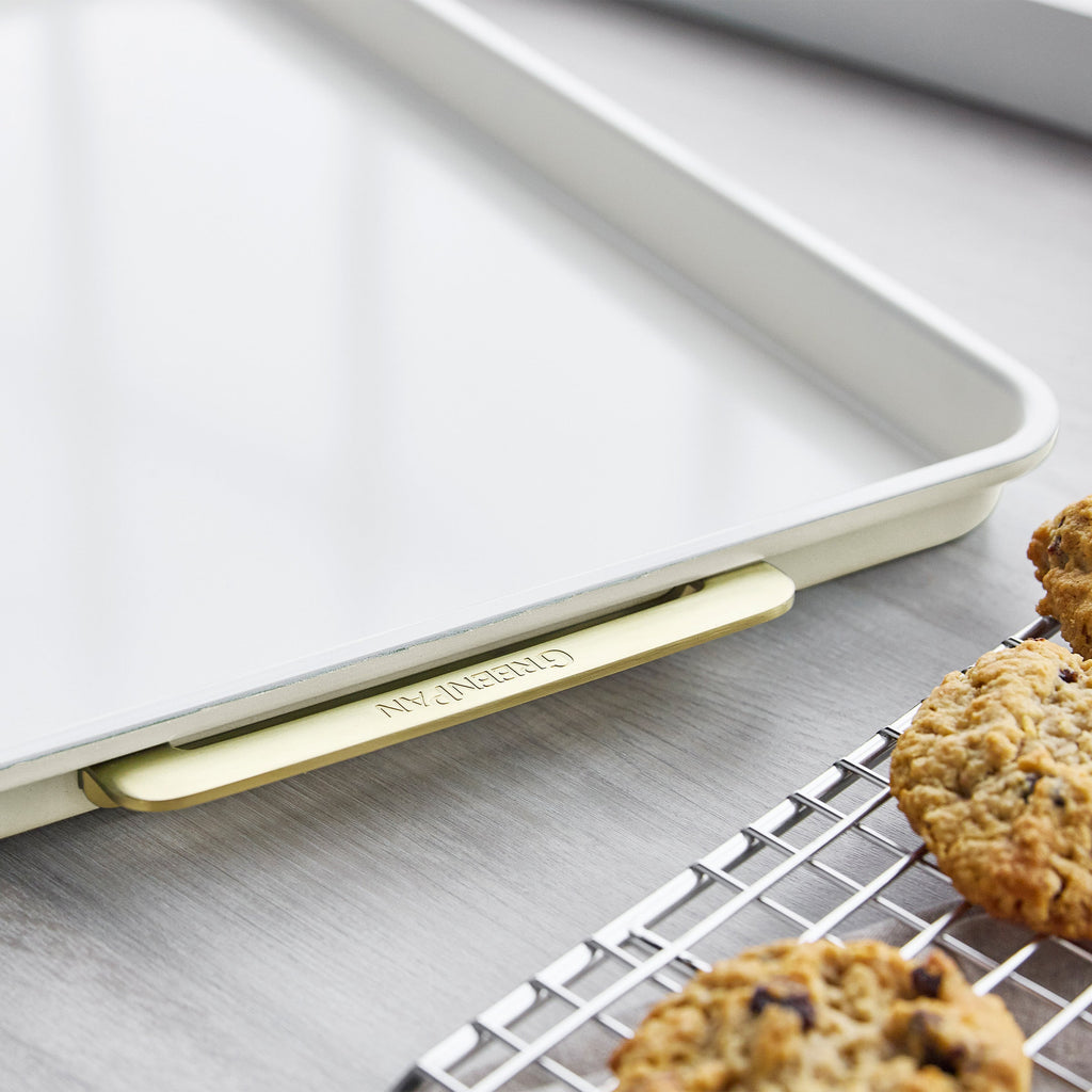 Baking Sheet, Reserve 13" x 18" Half Pan Cream for Sheet Pan Meals, Pastries and Home Baking image 5