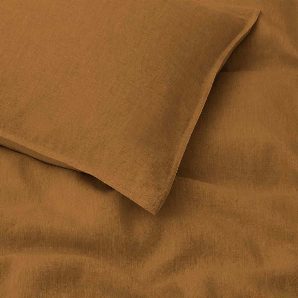 Duvet Cover Set, French Linen, Lightweight Design, Machine-Washable Care for Guest Rooms and Everyday Bedroom Styling, 3 Size Options image 5
