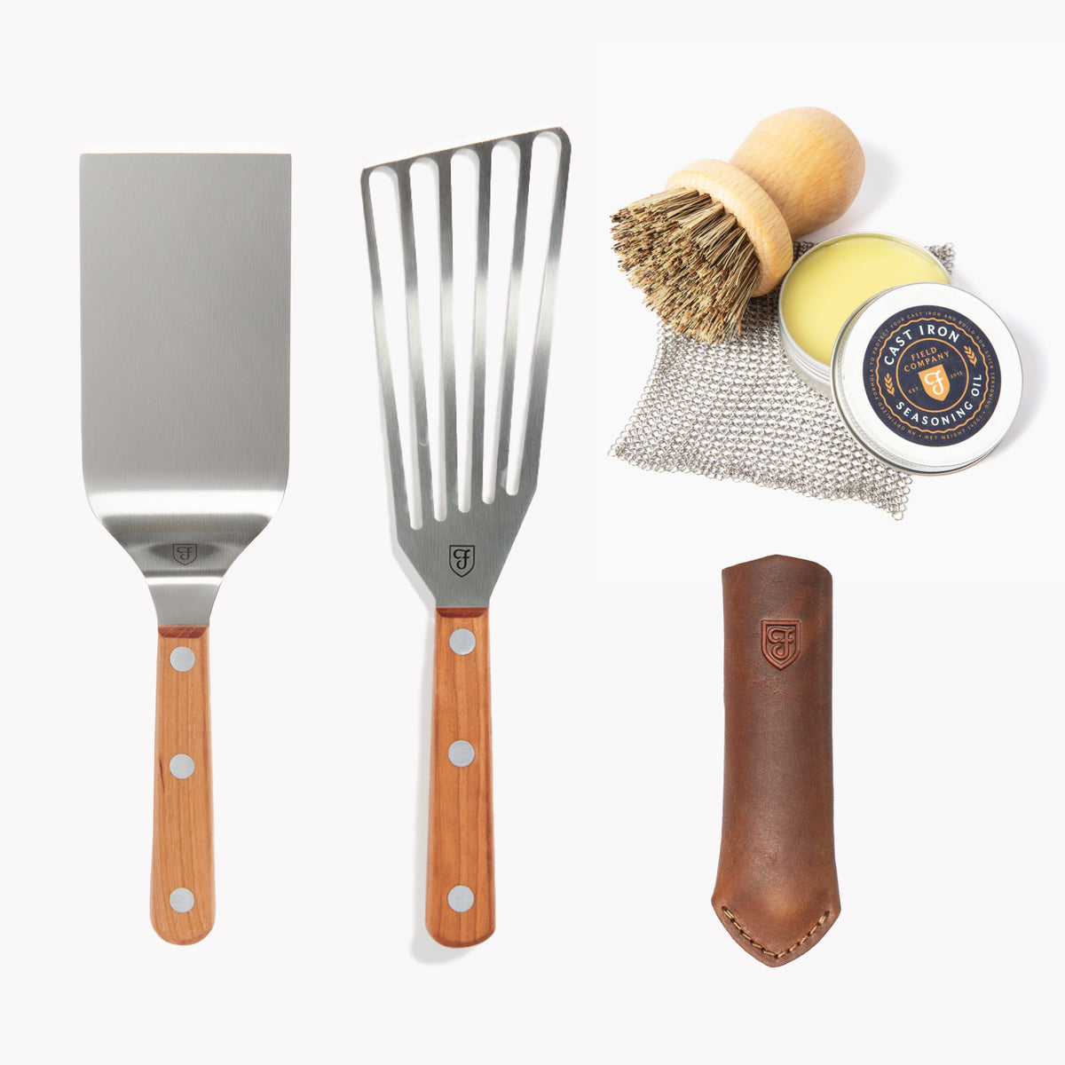 Kitchen Cookware, Cast Iron Tools Set for Everyday Meals and Home Cooking, 4 Color Options image 5