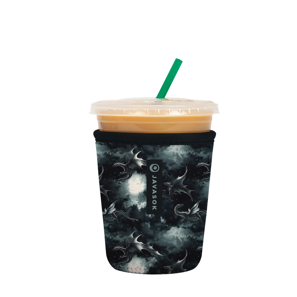 Reusable Cup Sleeve, Dragon Lore, Lightweight Design, Neoprene Construction for Coffee Cups, Daily Commutes and Dry Hands, 3 Size Options image 5