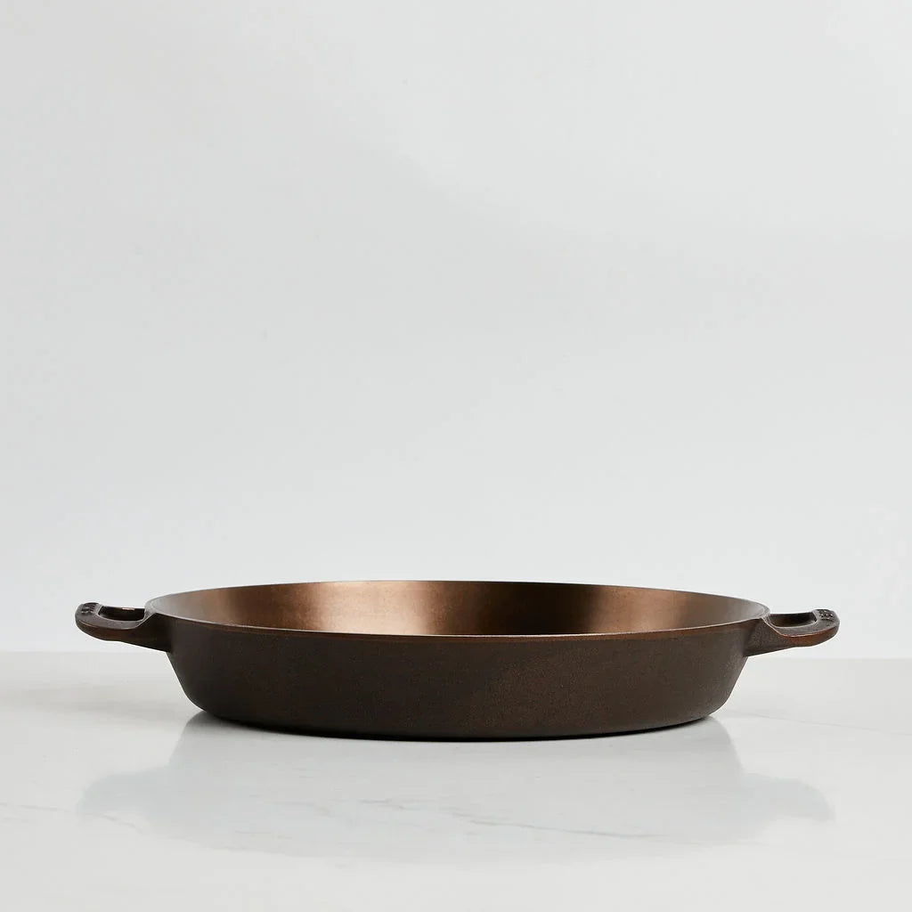 Fry Pan, No. 14 Dual Handle Skillet for Stovetop Cooking, Family Meals and Daily Kitchen Use image 5