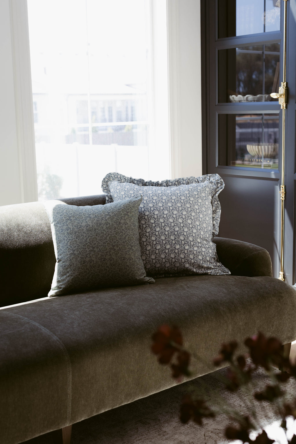 Decorative Pillow Cover Set, Quinn Ruffle 18" 22", Machine-Washable Care for Sofas, Beds and Living Room Accents, 2 Size Options image 5