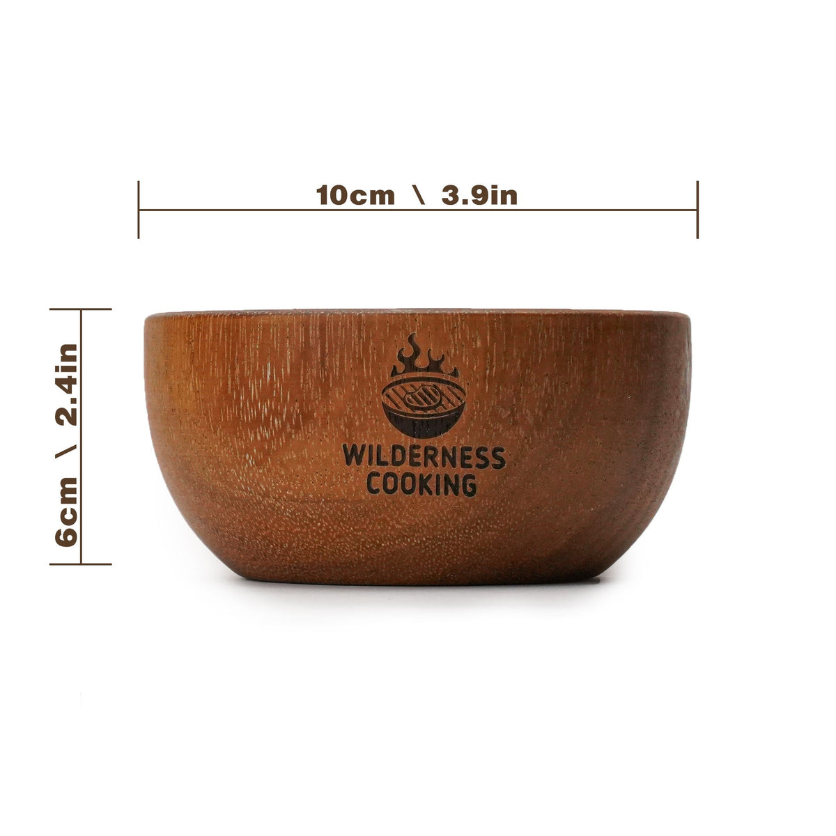 Old style Chef Knife + X-Small Acacia Wood Bowl image 5