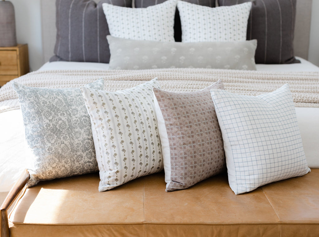 Decorative Pillow Cover Set, Margot 4 Pack 22", Machine-Washable Care for Bedroom Styling and Living Room Decor image 5