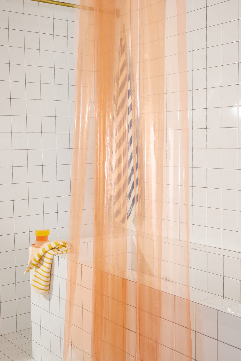 Shower Curtain, Cloud, EVA with 30% Recycled Content, 12 Gauge Material for Bathroom Showers, Privacy Screening and Everyday Decor image 5
