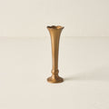 Decorative Vase, Flannery Scalloped Brass Bud for Tabletop Arrangements and Home Decor, 2 Size Options image 5