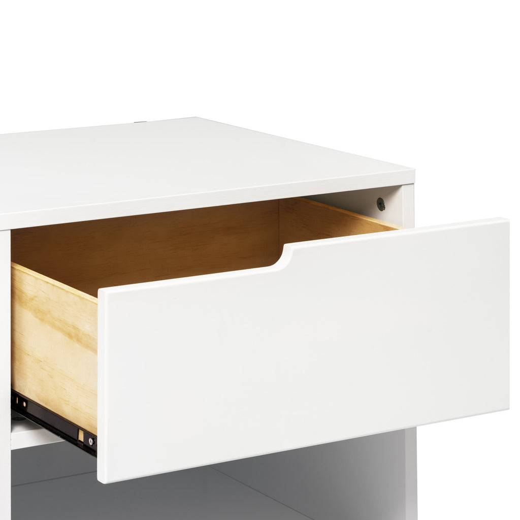 Nightstand, Hudson with USB Port for Bedrooms, Bedside Essentials and Everyday Storage, Designed for Everyday Home Use image 6
