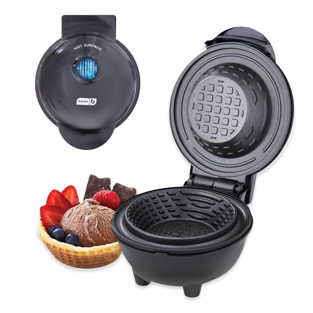 Dinnerware, Mini Waffle Bowl Maker, Non-Slip Design for Family Dining, Serving and Entertaining, 3 Color Options image 6