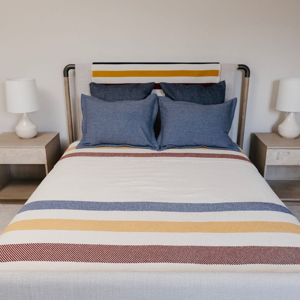 Cozy Throw Blanket, Frontier Cotton, Machine-Washable Care for Sofas, Beds and Relaxing at Home, 4 Size Options image 6