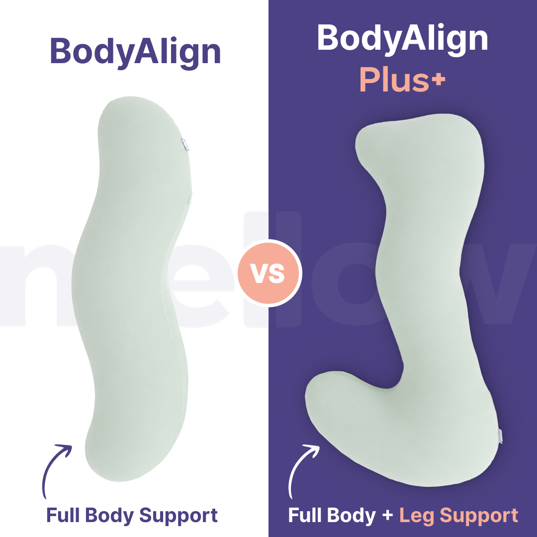 Bed Pillow, BodyAlign Plus and Cooling for Sleeping, Reading and Bedroom Comfort, 4 Color Options image 6