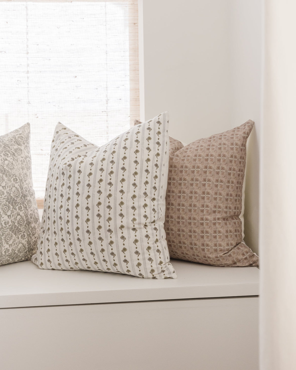Decorative Pillow Cover Set, Margot 4 Pack 22", Machine-Washable Care for Bedroom Styling and Living Room Decor image 6