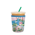 Reusable Cup Sleeve, Beachside Bliss, Lightweight Design, Neoprene Construction for Coffee Cups, Daily Commutes and Dry Hands image 6