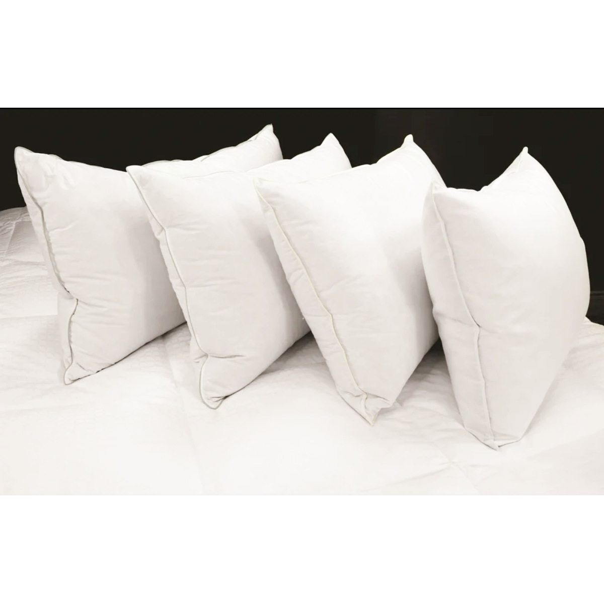 Bed Pillow, Down Dreams Classic Soft & Firm Combo Pack, Machine-Washable Care for Sleeping, Reading and Bedroom Comfort, 4 Size Options image 6