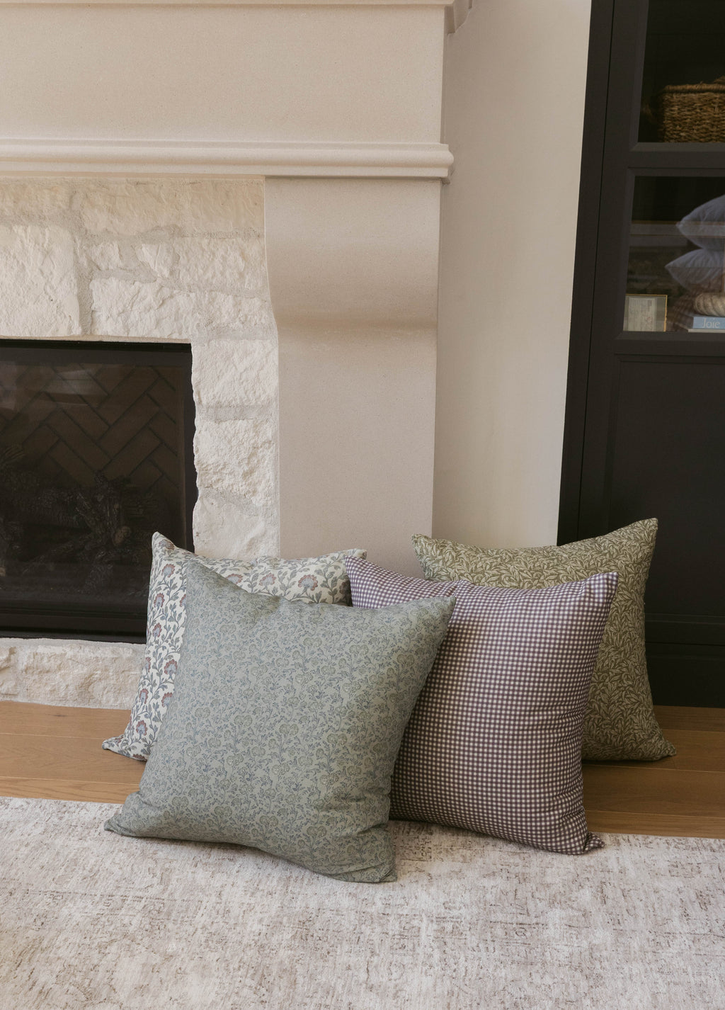 Decorative Pillow Cover Set, Hayes 4 Pack 18" 22", Machine-Washable Care for Sofas, Beds and Living Room Accents, 2 Size Options image 6
