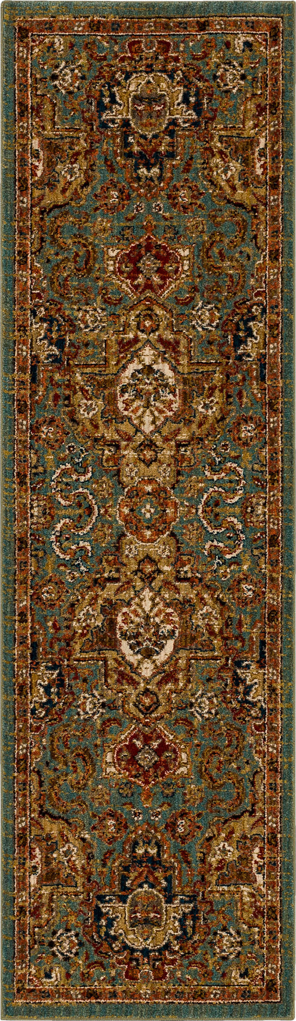 Area Rug, Spice Market Dhahar Aquamarine for Living Rooms, Bedrooms and Entryways, 5 Size Options image 6