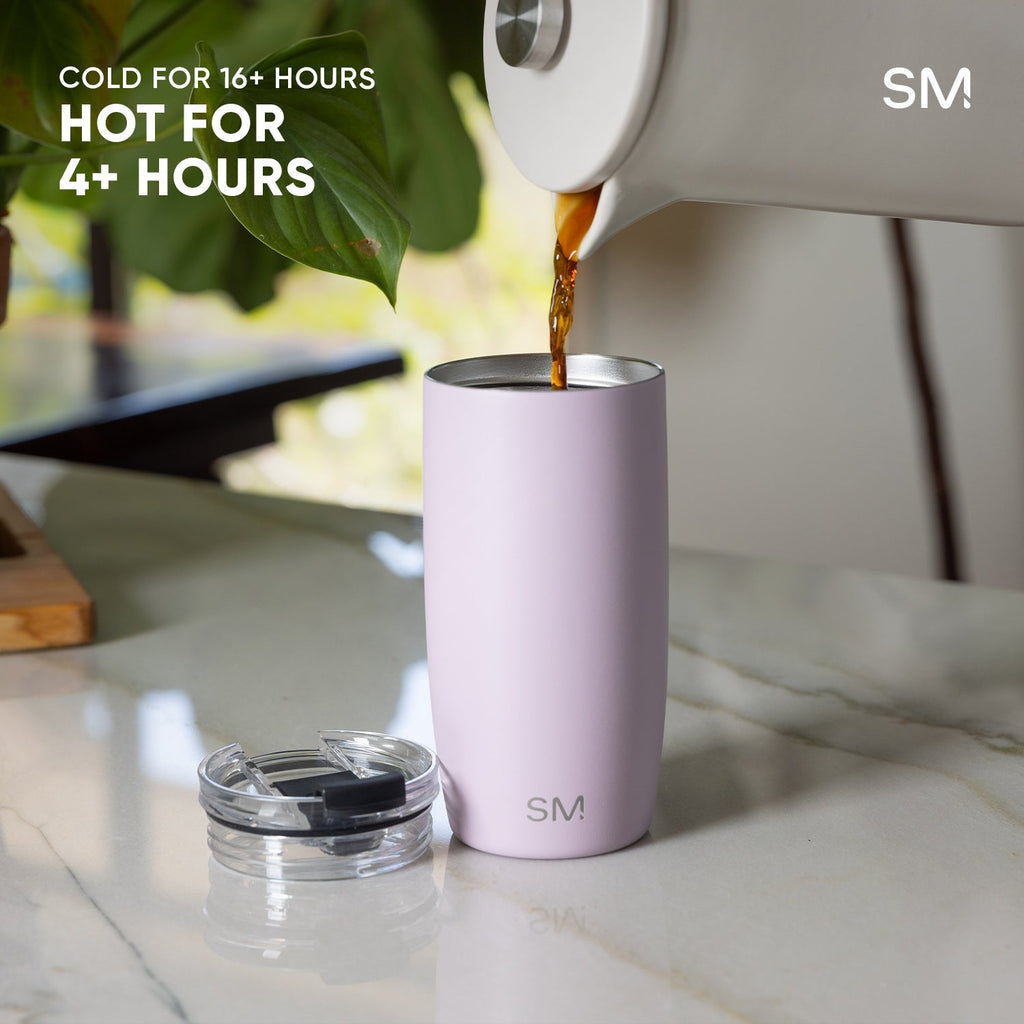 Insulated Tumbler, Voyager with Clear Flip Lid & Straw, Stainless Steel Construction for Everyday Drinks, Home and Entertaining image 6