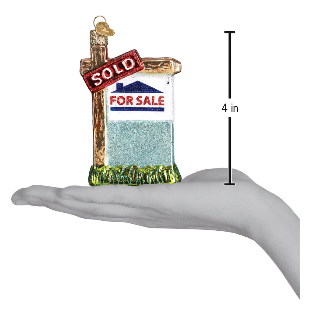 Decorative Ornament, Realty Sign for Seasonal Home Decorating, Holiday Displays and Decorative Accents image 6