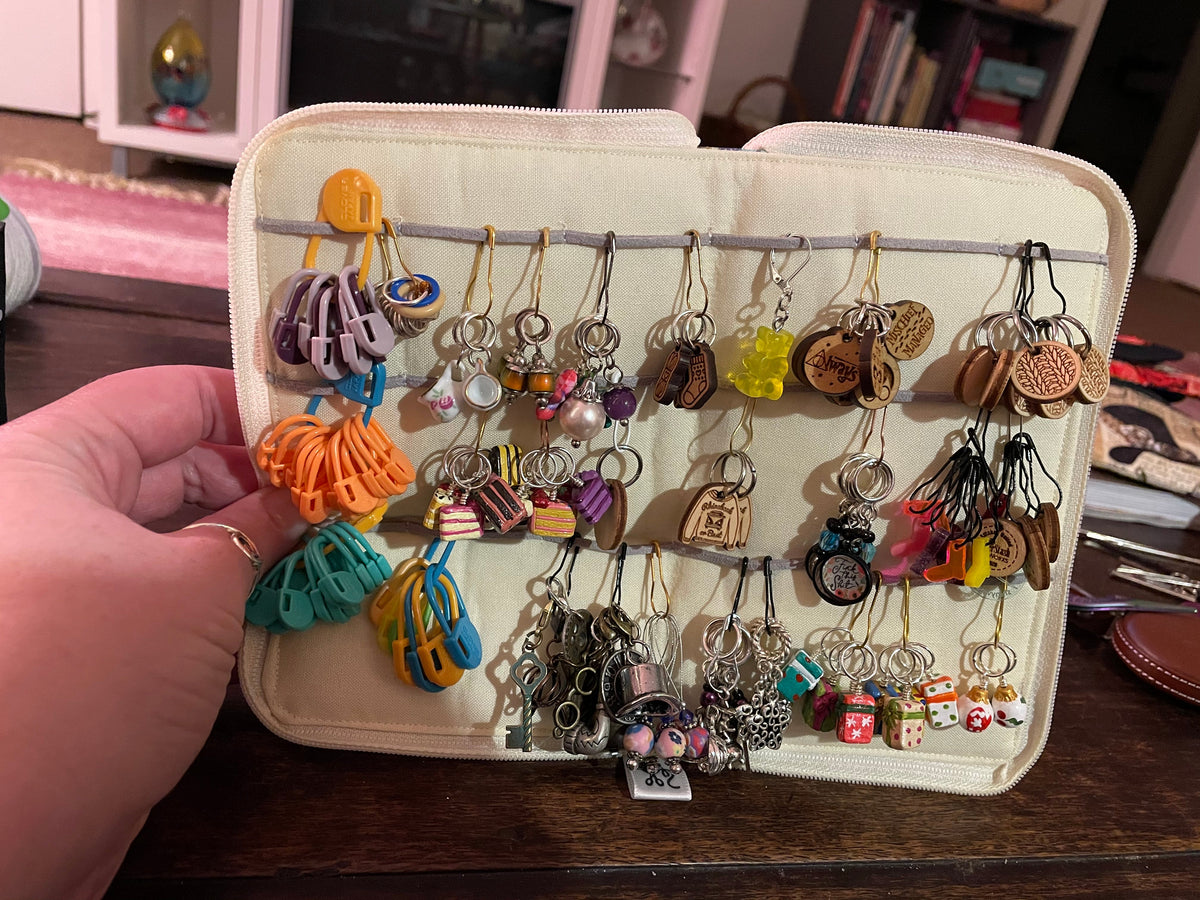Home Storage Organizer, Original Stitch Marker Choose your fabric! for Bedrooms, Laundry Rooms and Living Spaces, 14 Material Options image 6