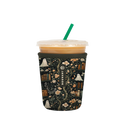 Reusable Cup Sleeve, Ghost Stories, Lightweight Design, Neoprene Construction for Iced Coffee, Cold Drinks and Condensation Control image 6