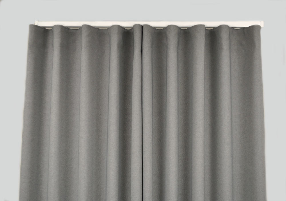 Window Curtain, Nexgen Single Double Ripplefold Track Sets for Bedrooms, Living Rooms and Home Privacy, 5 Sizes and 4 Colors image 6