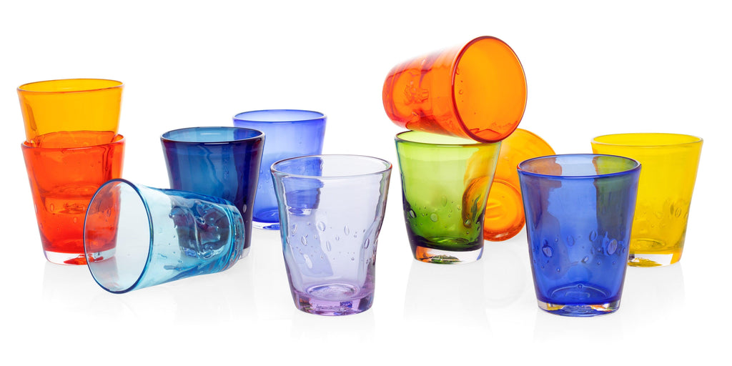 Drinking Glass Set, Light Orange Henri 8 oz, Dishwasher-Safe Care for Kitchen Tables, Workspaces and Daily Hydration image 6