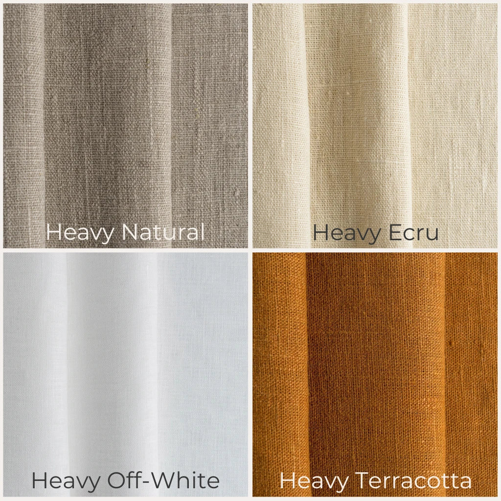 Bed Sheet Set, Natural Linen 4 Piece Linen Twin, Full, Queen for Everyday Bedroom Comfort and Guest Rooms, 6 Size Options image 6