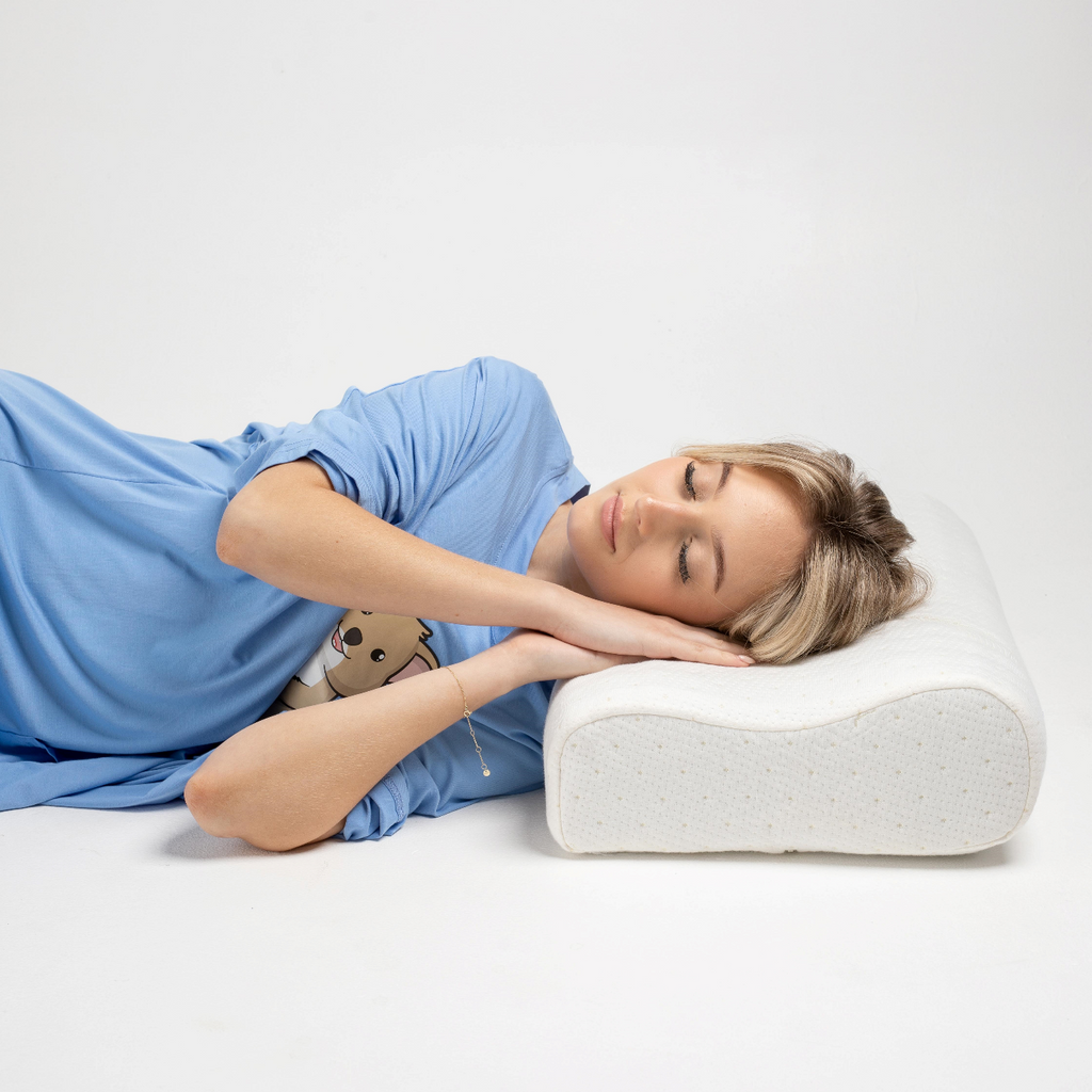 Bed Pillow, Mat Adjustable Foam for Everyday Sleep and Guest Room Bedding, Designed for Sleeping, Reading and Bedroom Comfort image 6