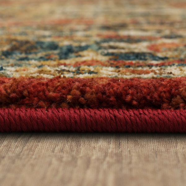 Area Rug, Spice Market Dhahar Garnet for Hallways, Dining Spaces and Home Decor, 5 Size Options image 6