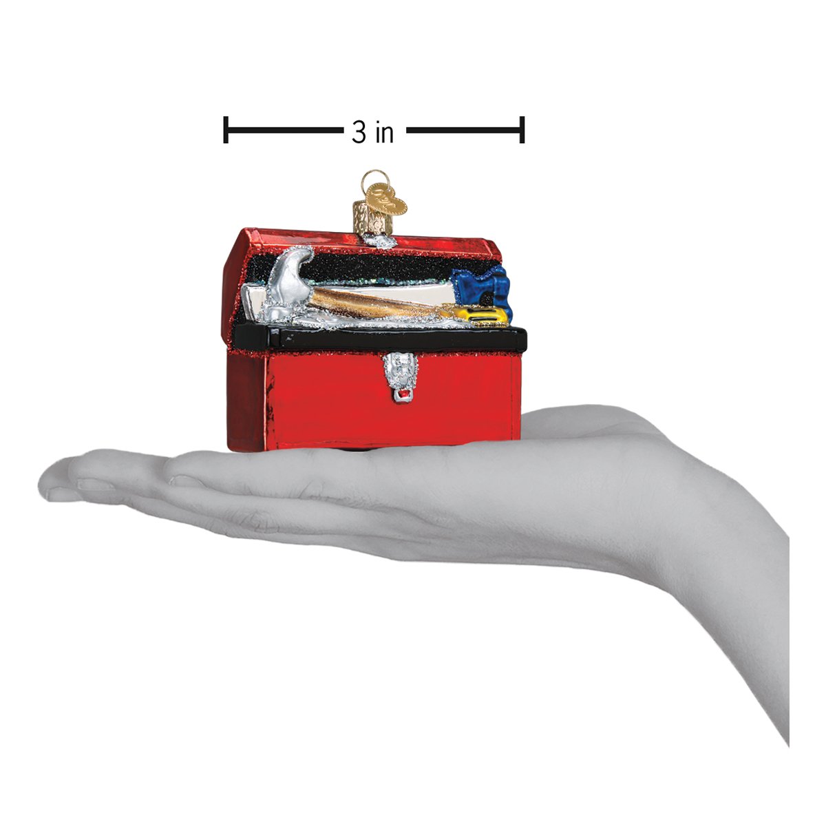 Decorative Ornament, Toolbox for Holiday Displays, Seasonal Decorating and Decorative Home Accents image 6