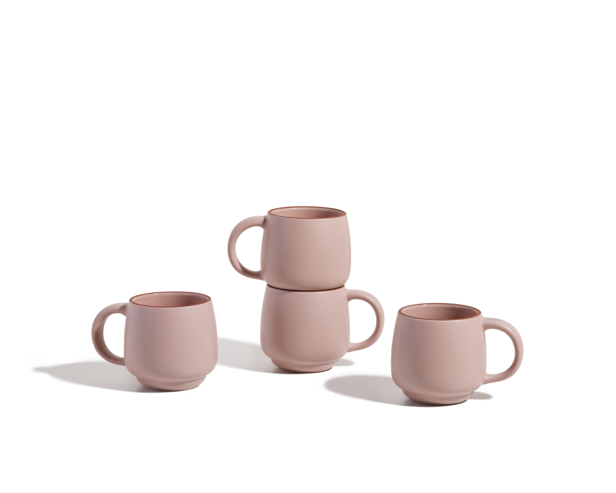 Dinnerware, Night and Day Mugs, Ceramic Construction for Family Dining, Serving and Entertaining, 5 Color Options image 6