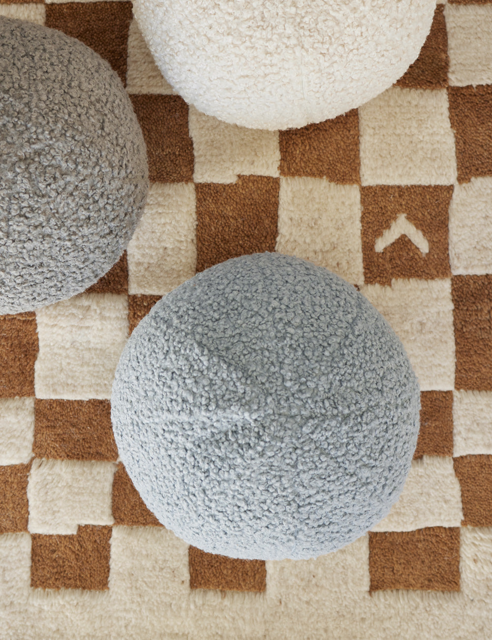 Bed Pillow, Bouclé Ball for Sleeping, Reading and Bedroom Comfort, 2 Color Options, Designed for Everyday Sleep and Guest Room Bedding image 6