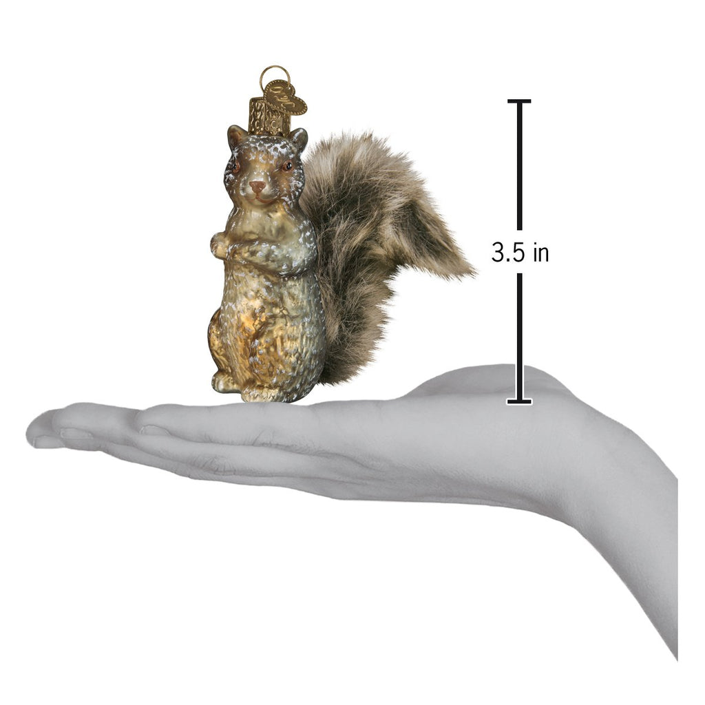 Seasonal Home Decor, Vintage Squirrel Ornament for Mantels, Tables and Seasonal Decorating image 6