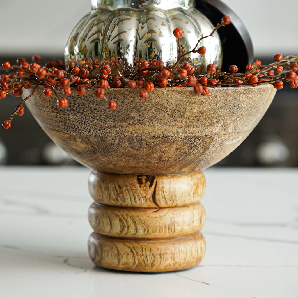 Decorative Candle, Mini Pumpkin Berries Ring for Living Rooms, Bedrooms and Relaxing Evenings image 6