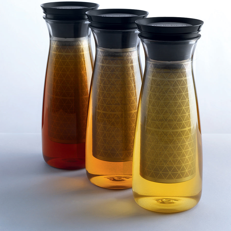 Glass Beverage Carafe, Cold Brew, Stainless Steel Construction, Dishwasher-Safe Care for Kitchens, Dining Tables and Everyday Drinks image 6